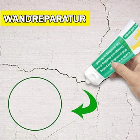 🛠️🧱Enduit de Rebouchage Universel🏠Comble Fissures, Non Toxique, Séchage Rapide, Peinturable (100g, Blanc)