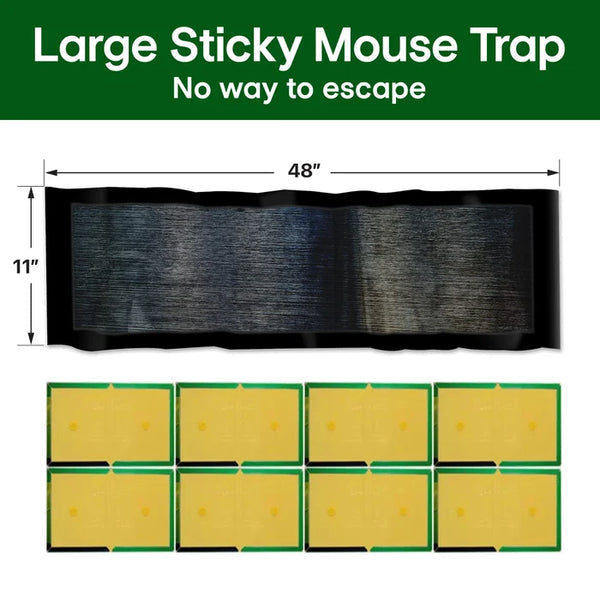 ⏳Spécial à durée limitée⏰Couverture domestique mono-tissée pour souris collante et piège solide🐁