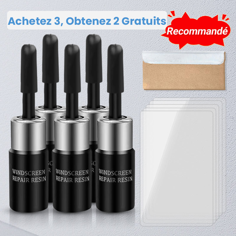 💎Kit de Réparation de Verre Fissuré – Résultat Invisible en 20 Min, Sans Remplacement🪟🔧