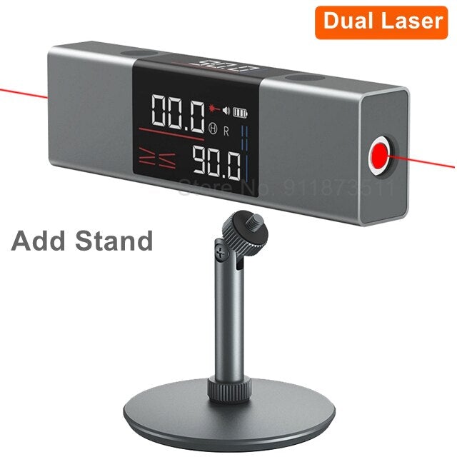📐Localitéi-2 in1 Laser Règle d'angle Rapporteur