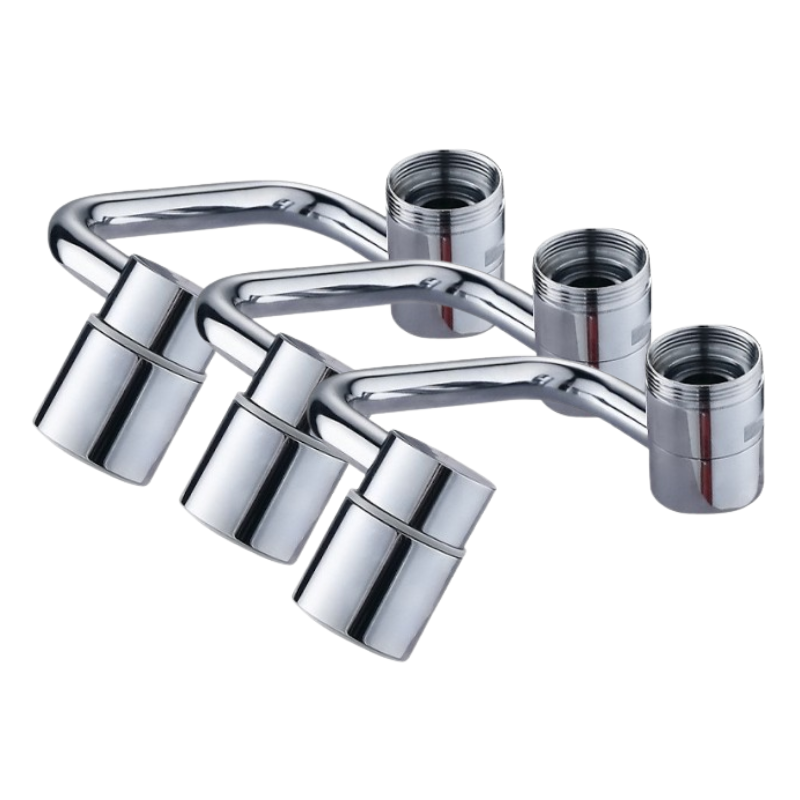 💧Adaptateur robinet 1440° pivotant🚿Étanche, silencieux, 2 modes d’eau & triple filtration✨