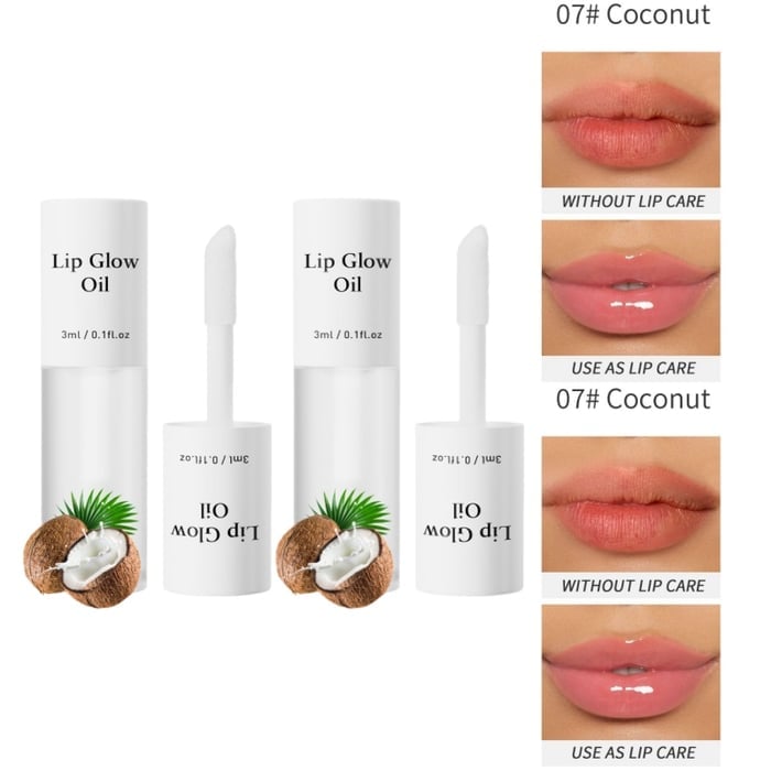 đ˘Achetez 1 obtenez 1 gratuitementđHuile hydratante teintĂŠe pour lèvres corĂŠenne â Vegan, 24h dâhydratation & fini glossy non collantâ¨