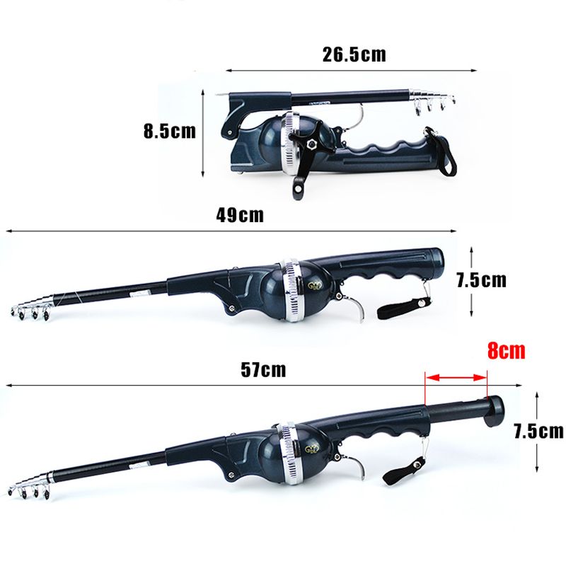 📢 Offre à durée limitée ✨🎣 Ensemble de cannes à pêche télescopiques universelles