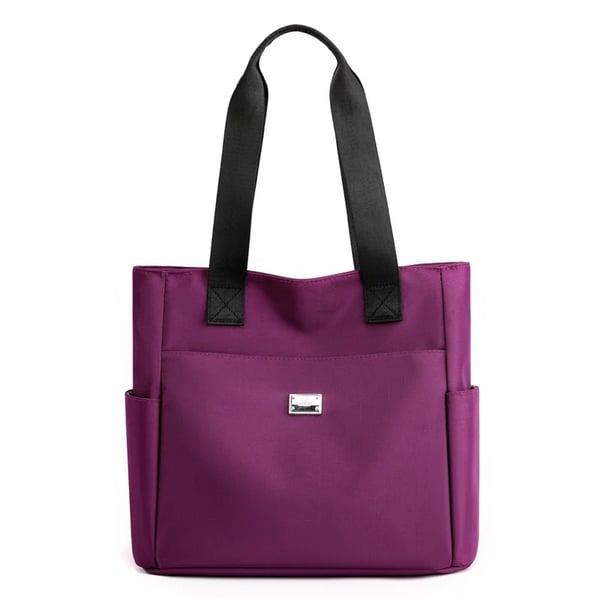 Sac à Bandoulière en Nylon Multi-Poches Imperméable de Grande Capacité