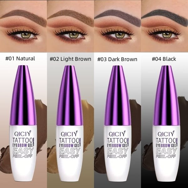 💁♀️ 1 ACHETÉ, 1 OFFERT !🎁 Gel Peel-Off pour Sourcils – Teinte Longue Tenue, Waterproof & Naturelle ✨🌸