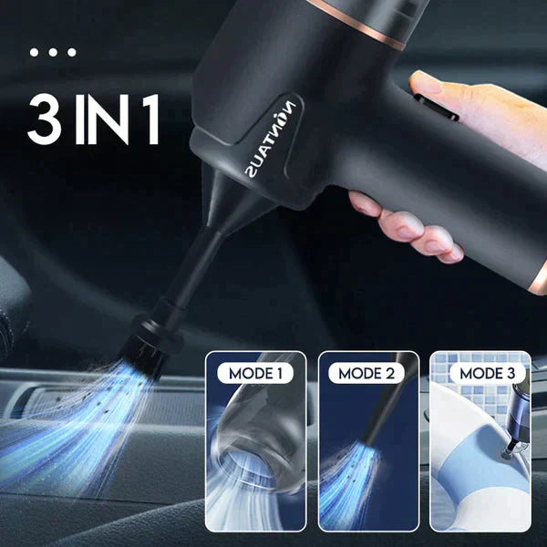 Souffler, aspirer, gonfler - Aspirateur sans fil pour la maison et la voiture