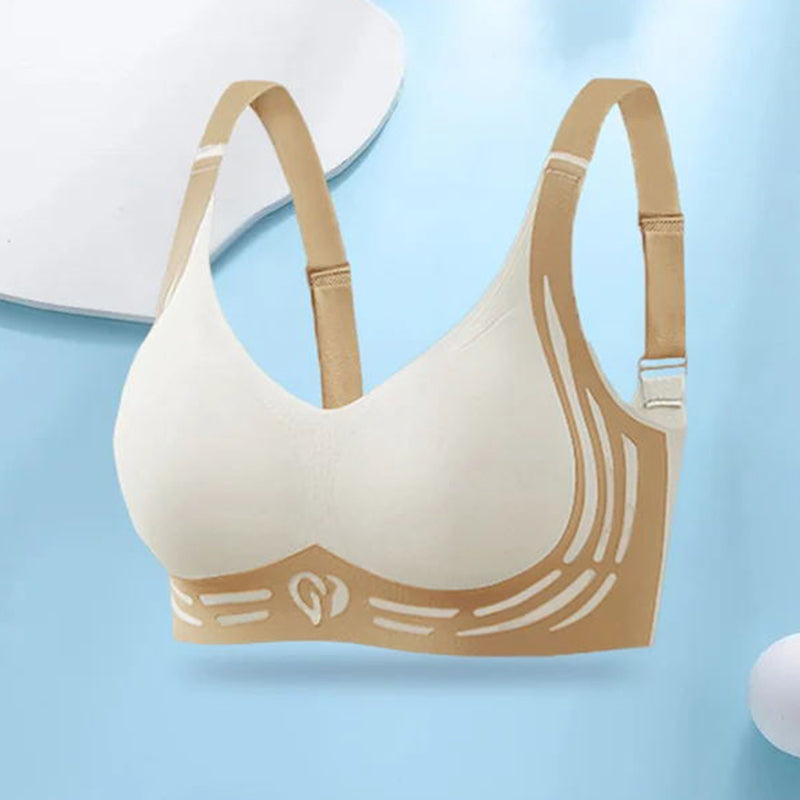 Soutien-gorge push-up sans fil et sans couture, anti-relâchement