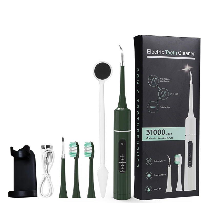 âšNettoyeur Dentaire Ultrasonique 5 en 1đŠ·6 Modes, Embout DĂ©tartreur & 58 Jours dâAutonomieâĄ