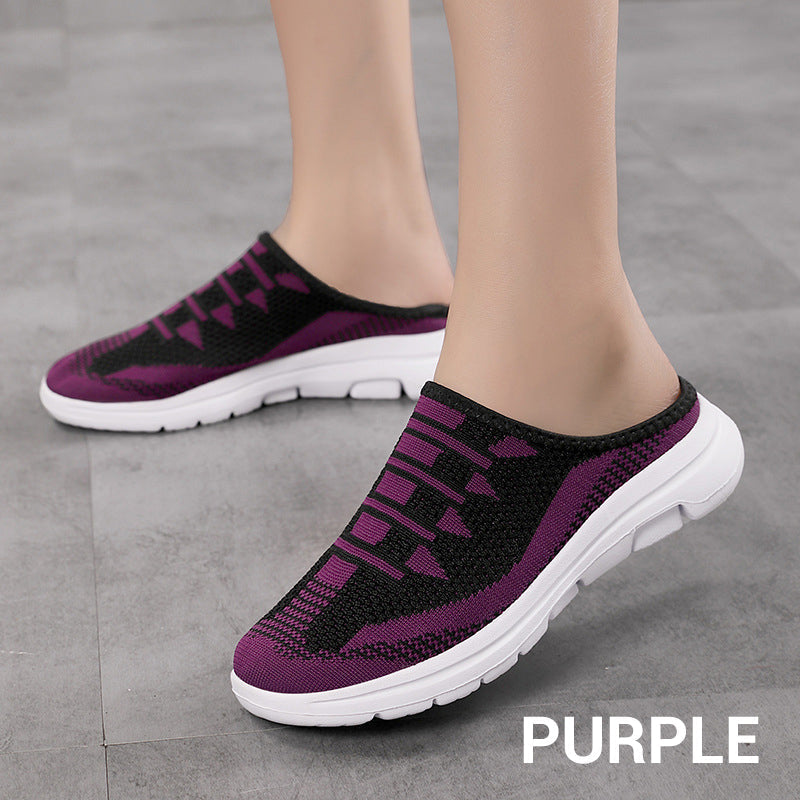 Chaussons confortables et respirants à bout fermé