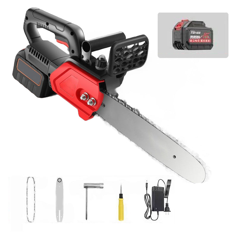 🪚Tronçonneuse sans fil Lithium-Ion — Moteur en cuivre pur | Coupe rapide, sans blocage | Sécurité anti-démarrage accidentel | Pare-copeaux | Polyvalente pour le jardinage, l'élagage et la coupe de bois de chauffage🔥
