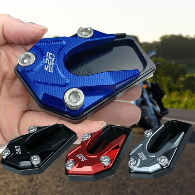 Extension de Béquille Moto - Plaque d'Appui Antidérapante pour Sols Glissants