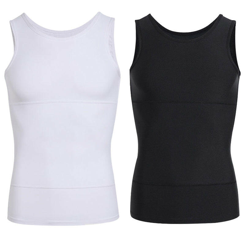 🎽 PROMO LIMITÉE 50% DE RÉDUCTION ! 💪 Débardeur de Compression Homme – Contrôle Abdominal, Maintien & Tissu Respirant ✨