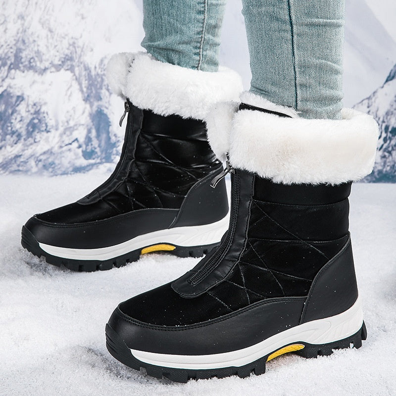 🔥DERNIER JOUR DE SOLDES 49 % DE RÉDUCTION🔥Bottes de neige chaudes antidérapantes à fermeture éclair pour femmes