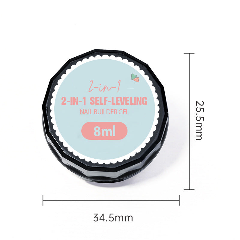 Gel de Construction Auto-égalisant 3-en-1 pour Ongles