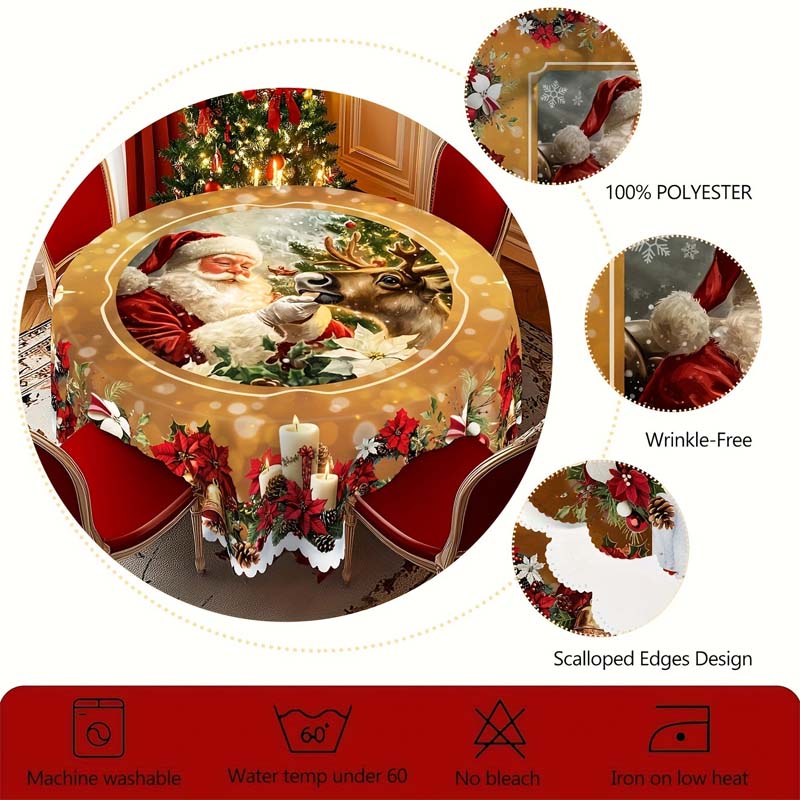 Nappe de Décoration de Noël