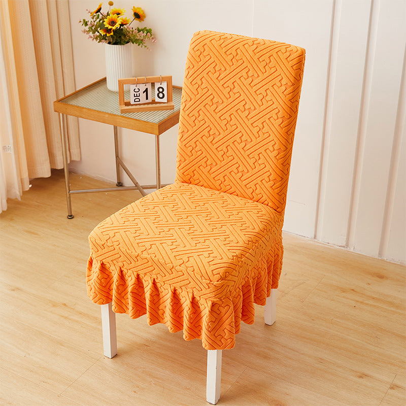 💥Housse de chaise nouveau style avec coussin jacquard