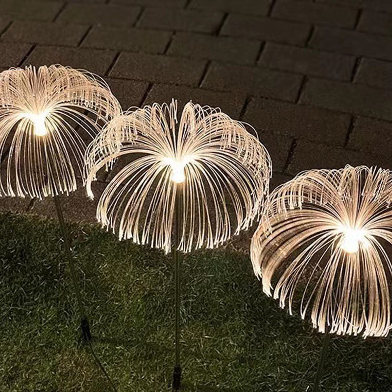 Lampe de Jardin Solaire – Lampe Méduse à Couleurs Changeantes