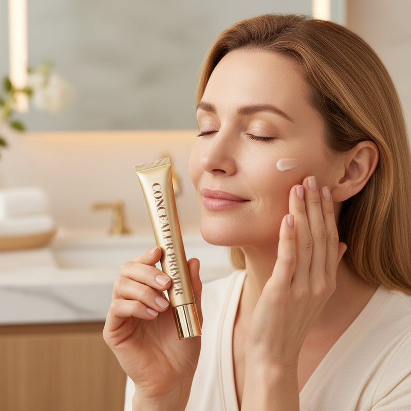 Base correctrice illuminatrice pour un éclat naturel