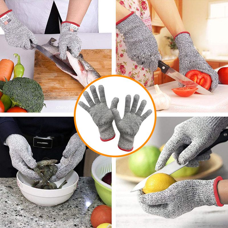 Gants résistants aux coupures de niveau 5