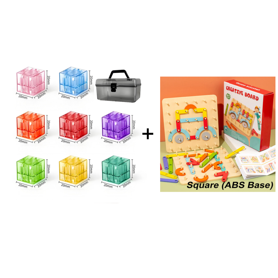 🧩50% DE RÉDUCTION🧲Jeu de Construction Magnétique 60+ Pièces – Aimants Puissants, 6 Faces, Sac de Rangement, Couleurs Vives, Idéal 7-14 ans, STEM🎁
