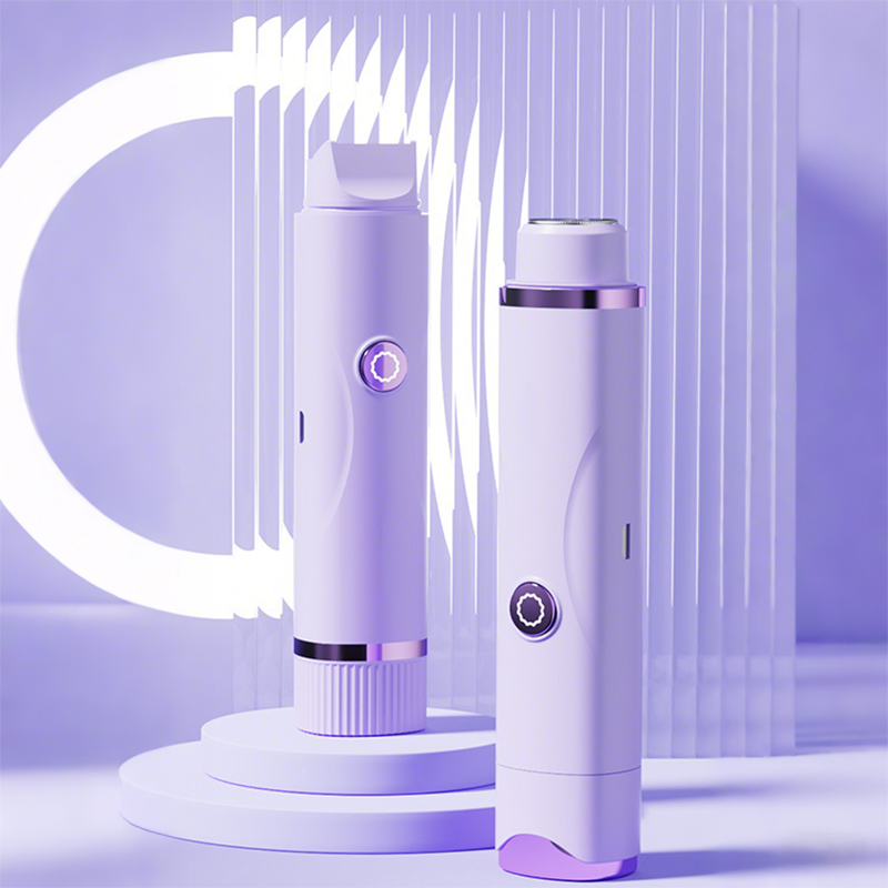 Tondeuse électrique pour le corps à double tête