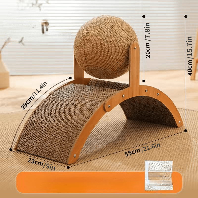🎉 2026 Soldes — Plus de 30 700 Vendu!😻 Boule à gratter naturelle en sisal