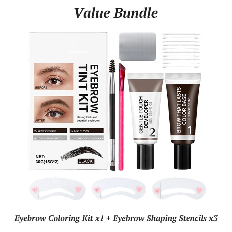 🌟Offre à durée limitée🔥Kit professionnel de coloration des sourcils