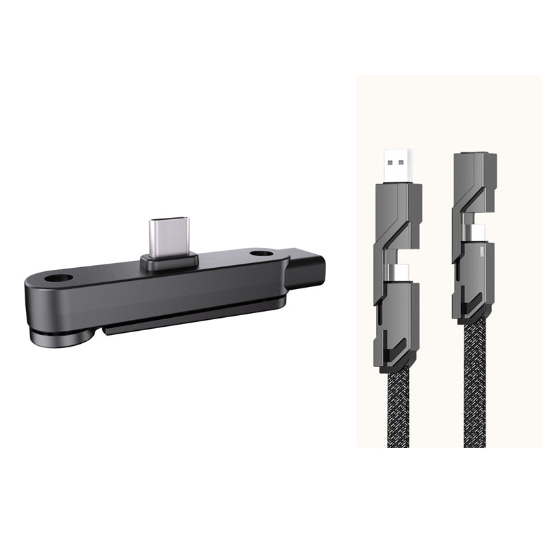 đ 50% DE RĂDUCTION ! đ Adaptateur de Charge Rapide 240W avec Support TĂ©lĂ©phone Pliable Ă 360° â Compatible USB-C, Compact & Multifonction đđ±