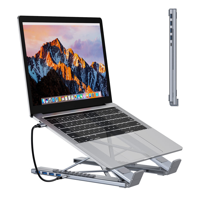 📢📢50 % de réduction !! ⏰Station d'Accueil USB-C 8-en-1 – Support Réglable, HDMI 4K & Transfert Rapide