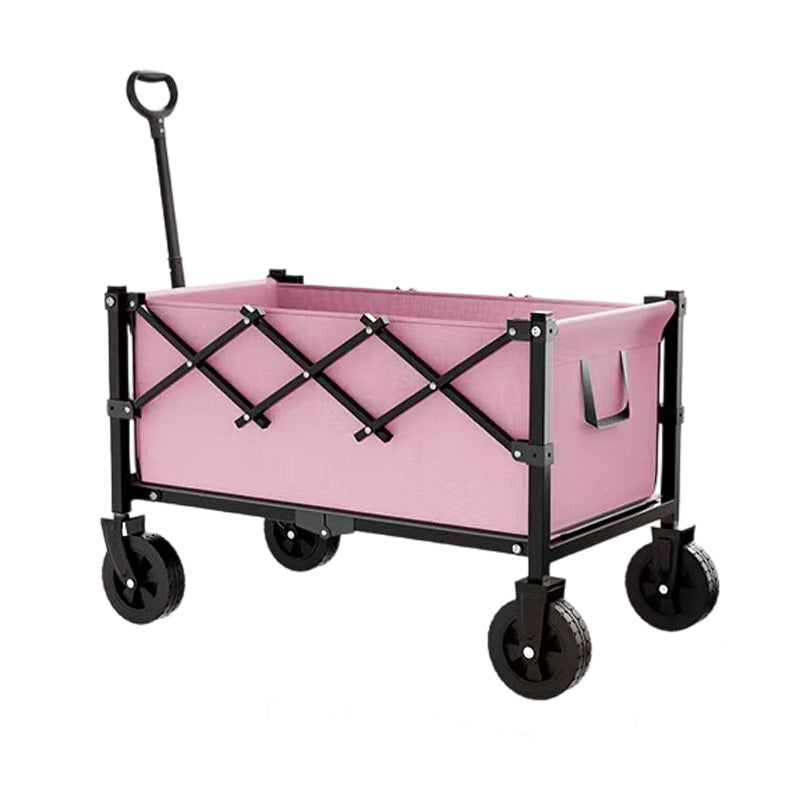 💯 PROMO FLASH 50%🛒Chariot Pliable de Transport Extérieur – Cadre Acier, Roues Détachables 360°, Capacité 80kg, 130L, 2 Tailles, Parfait pour Pique-Nique, Plage & Jardinage 🌿