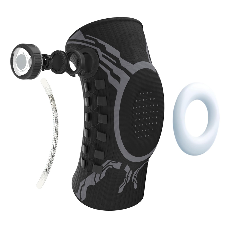 🦵50 % DE RÉDUCTION🔥Genouillère intelligente avec molette de compression ajustable | Soutien personnalisé, soulagement de la douleur, idéale pour le sport et l'arthrite💪
