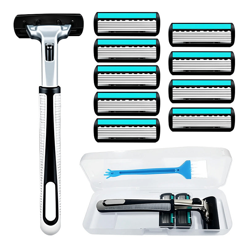 Rasoir manuel 6 lames pour homme