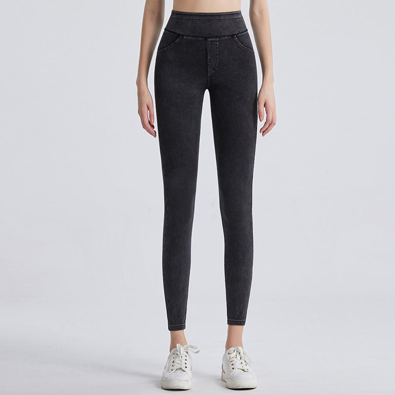 ⏰Jeggings skinny extensibles taille haute pour femme