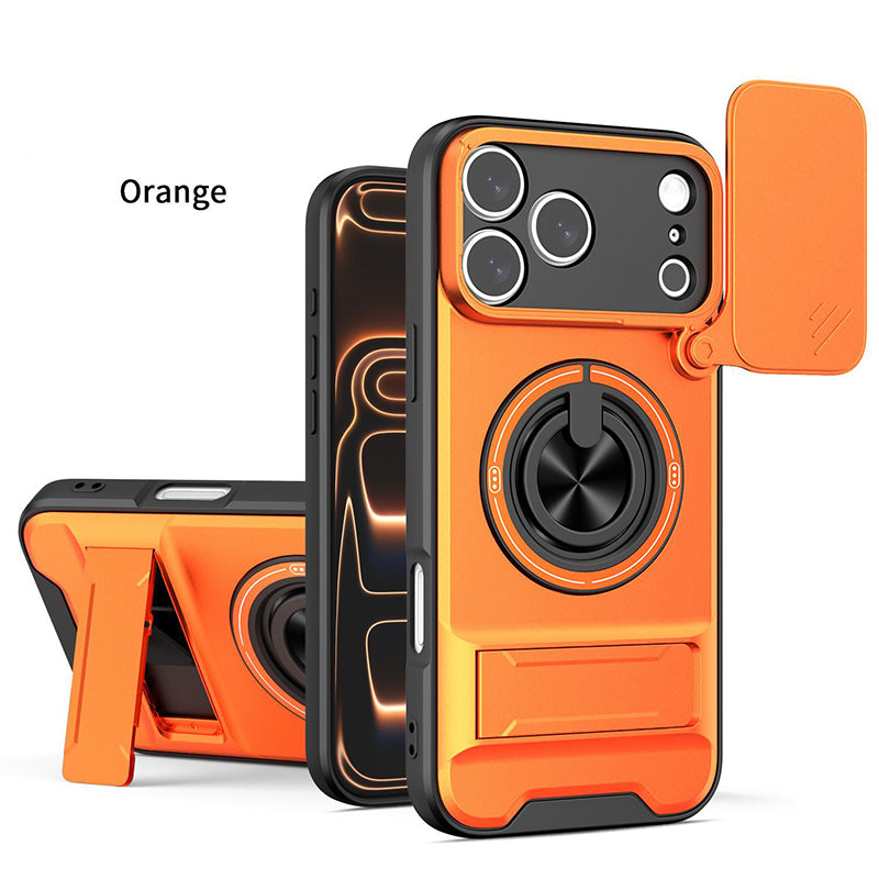⏳🔥 -50% COQUE 4 EN 1 iPhone cache caméra bague 360 aimantée support 5 coloris ✨