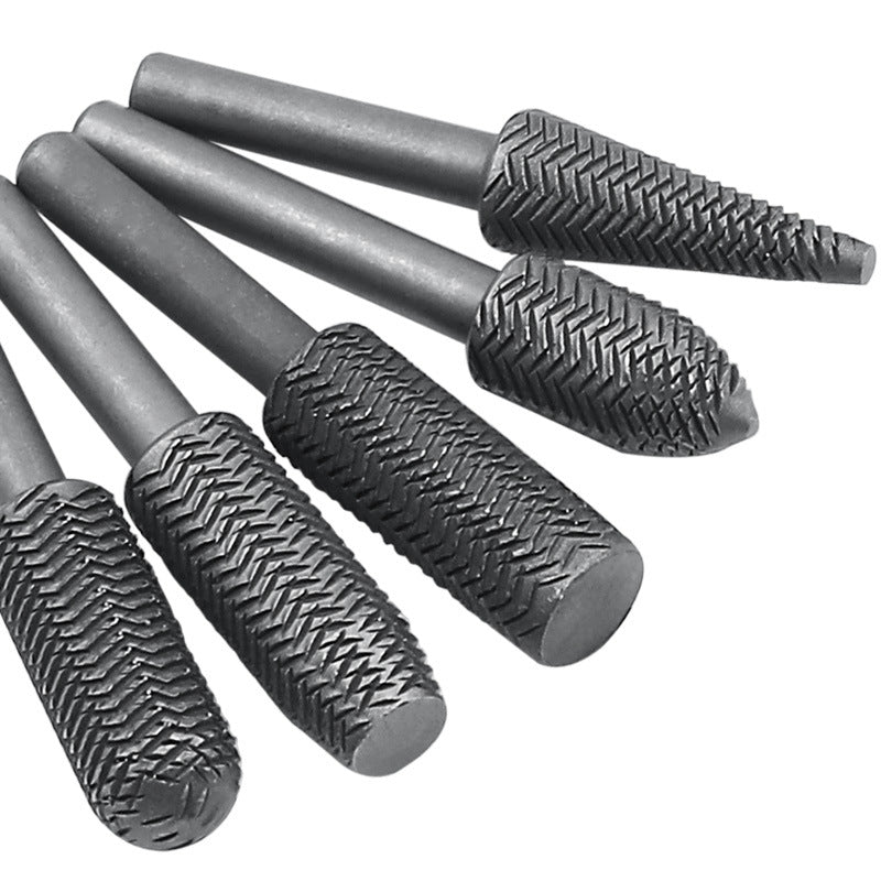 🔧 50% DE RÉDUCTION ⏰ Lot de 5 limes rotatives en acier pour Dremel – Meulage, ébavurage & élargissement – Pour métaux tendres, queue 6mm – kit polyvalent pour bricolage et précision ✨