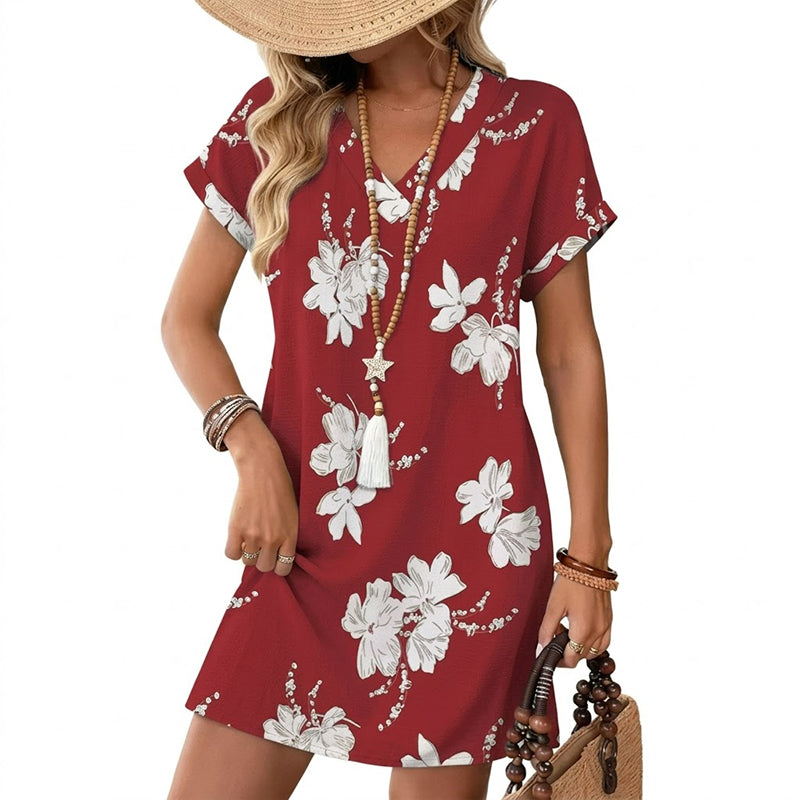 🌸PROMO LIMITÉE 50%👗Robe d'Été Florale Boho