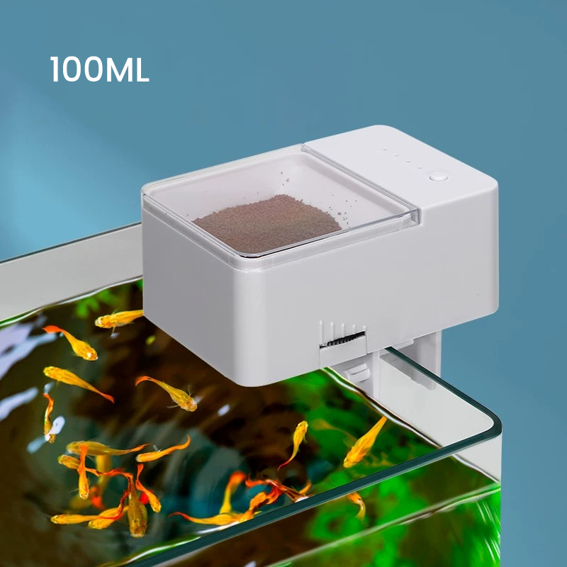 📢📢50 % de réduction⏰Distributeur automatique de nourriture pour poissons avec minuterie