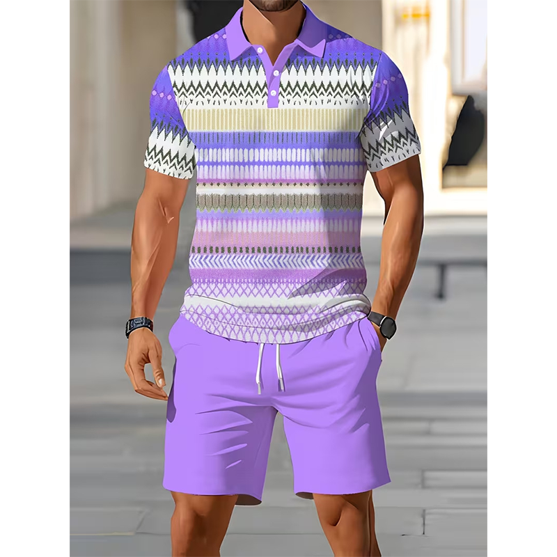 👕 50% DE RÉDUCTION ! ☀️ Ensemble 2 pièces pour homme (chemise et short) – Confortable, respirant et polyvalent – Idéal pour l'été, les loisirs ou les voyages – Style décontracté et frais 🩳✨