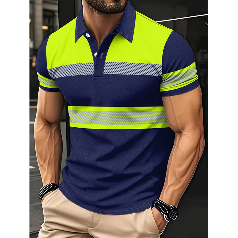 đąđą50 % DE RĂDUCTION !!â°Chemise manches courtes rĂ©flĂ©chissante haute visibilitĂ© pour homme