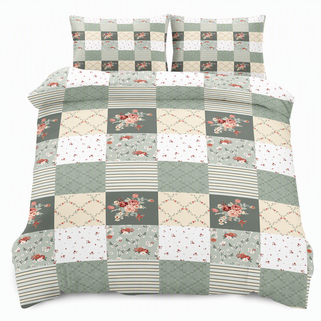 🛏️ 50 % DE RÉDUCTION ! 🌸 Linge de lit à motifs floraux – Doux, confortable et utilisable toute l'année ✨