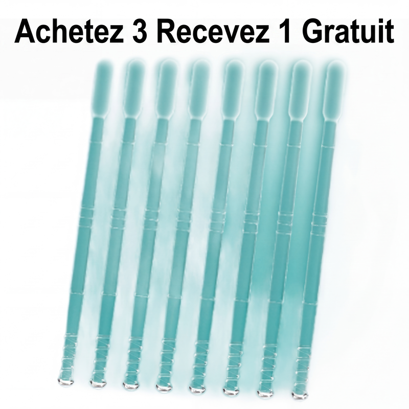 👂✨ -60% ! 🪄Bâtonnets de Nettoyage Auriculaire à Adhérence Douce pour Cérumen Sec.