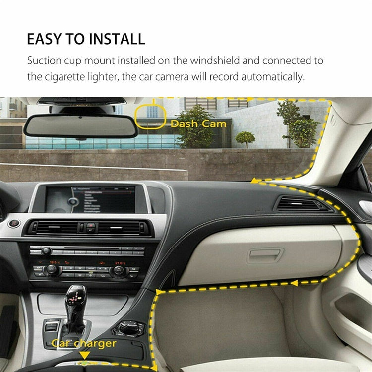 🚗 PROMO LIMITÉE -50% 📹 Caméra Tableau de Bord 1080P — Triple Objectif, Couverture Complète