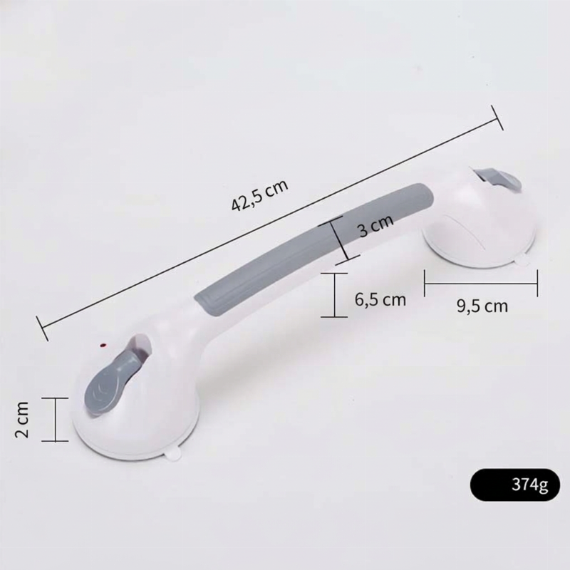 Barre d'appui à ventouse sans perçage