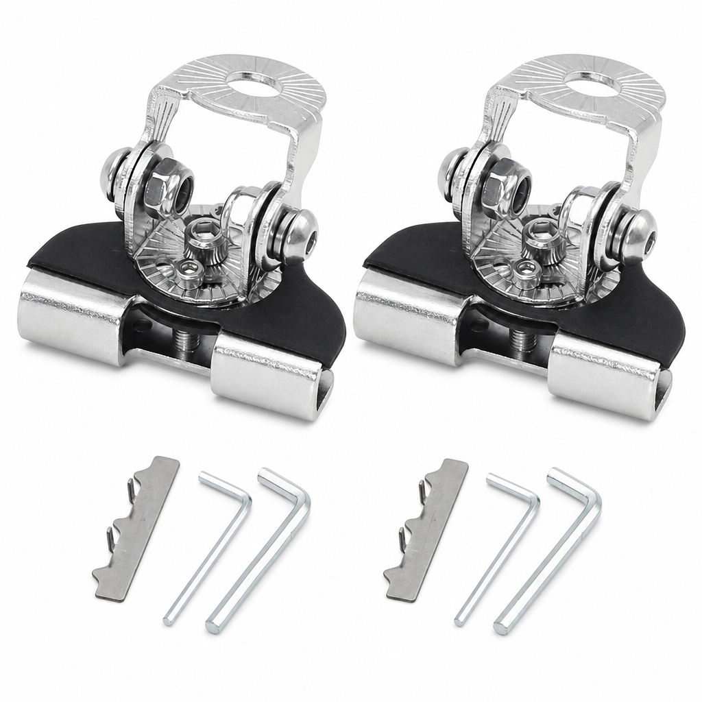 📢📢 -50 % !! ⏰ 1 paire de fixations pour barre LED de capot de moteur de voiture, supports de serrage pour modification de projecteurs de travail