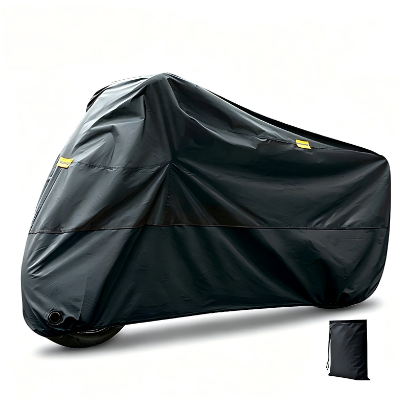 Housse de moto imperméable avec trous pour antivol