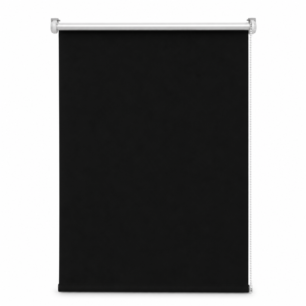 🪟 Store enrouleur 100% occultant : tissu à 3 couches, bloque la chaleur, fixation sans perçage, sans danger pour les enfants