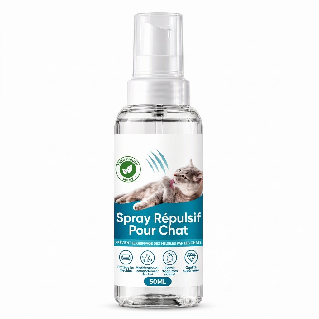 Spray Disuasif pour Grattage de Chat