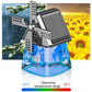 Désodorisant de voiture d'aromathérapie rotatif à énergie solaire Windmill (50% de réduction)