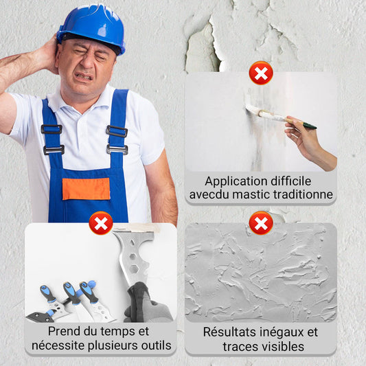 🔥2026 Vente à chaud🔥Magic Wall Repair Spray Set - Repousse la poussière et la saleté