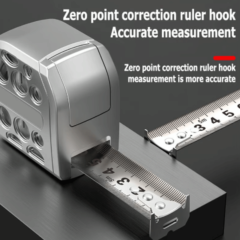 📢📢50 % de réduction !! ⏰ Ruban à Mesurer Creux Rétractable en Acier Inoxydable – Design Compact, Mesure Précoce & Durable 🔧